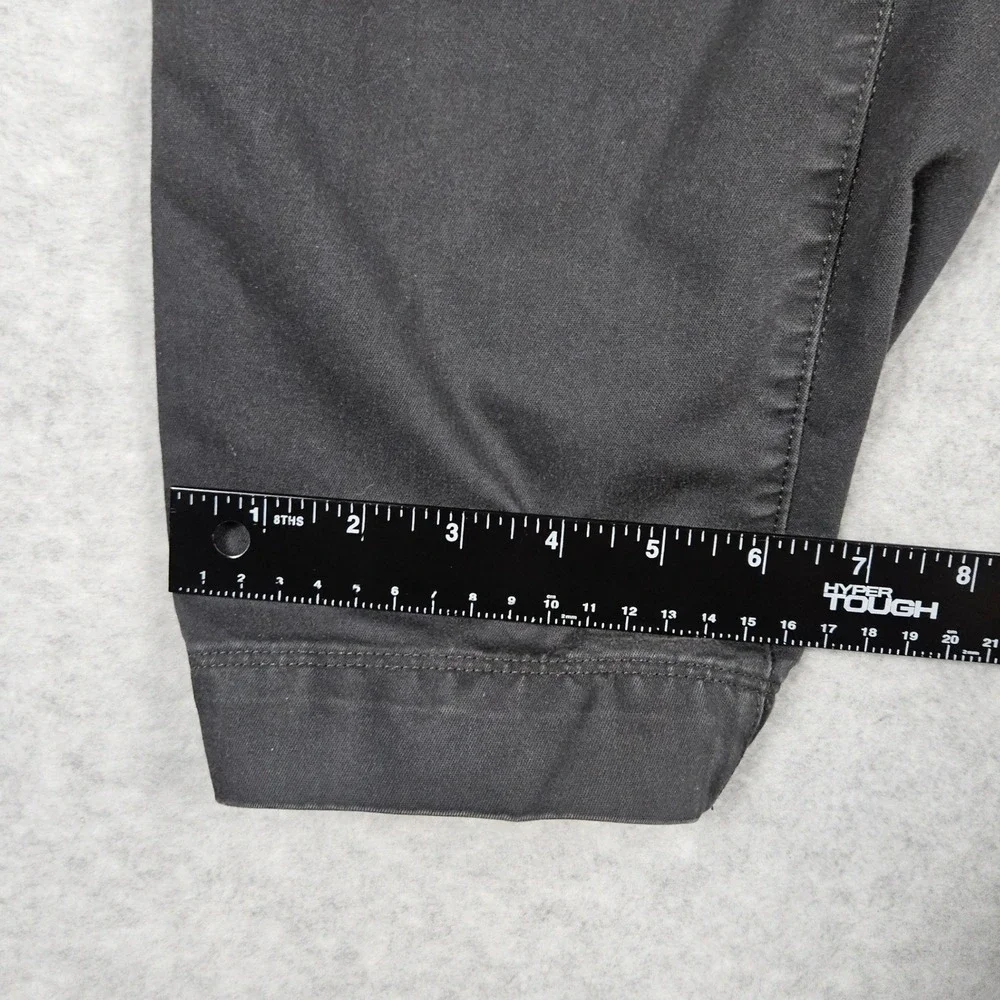 Patagonia (Men's XL) Gray Joggers Twill Traveler Cotton Mahnya Gi Outdoor Hiking